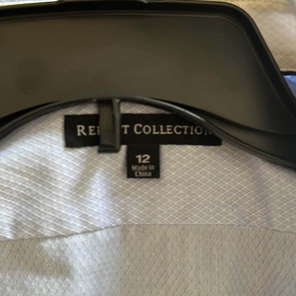 Report collection big boys Blue button down shirt